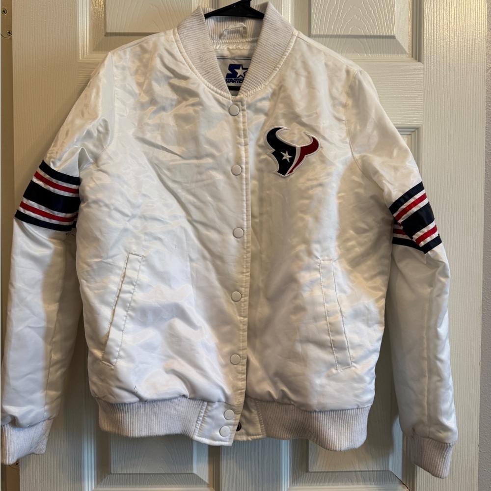 Houston Texans starter jacket retro like new warm